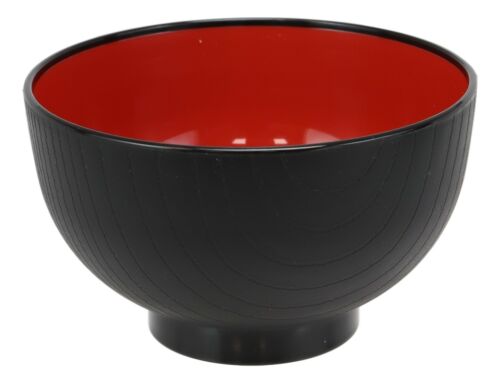 ebros gift Ebros Made In Japan Traditional Rice Bowl 4.5"Dia 8oz Wood Grain Pattern 1 PC