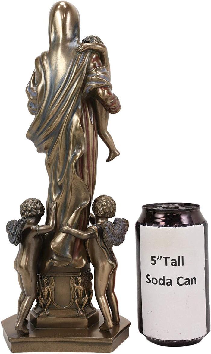 Ebros Gift Ebros Madonna Of The Harpies Statue Catholic Figurine 12"H Del Sarto Replica