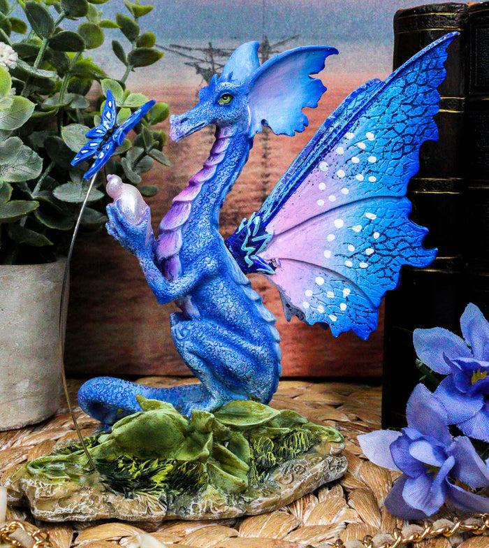 ebros gift Ebros Magical Indigo Fairy Dragon by Amy Brown 'Possibilities' Fantasy Figurine
