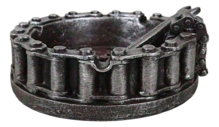 Ebros Gift Ebros Mechanic Biker Motorcycle Round Belt Chain With Wrench Cigaretter Ashtray
