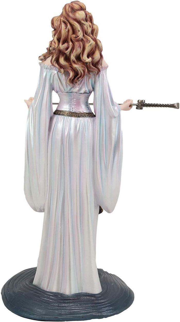 Ebros Gift Ebros Medieval Arthurian Legend Lady Of The Lake Holding Excalibur Statue 13.5 H