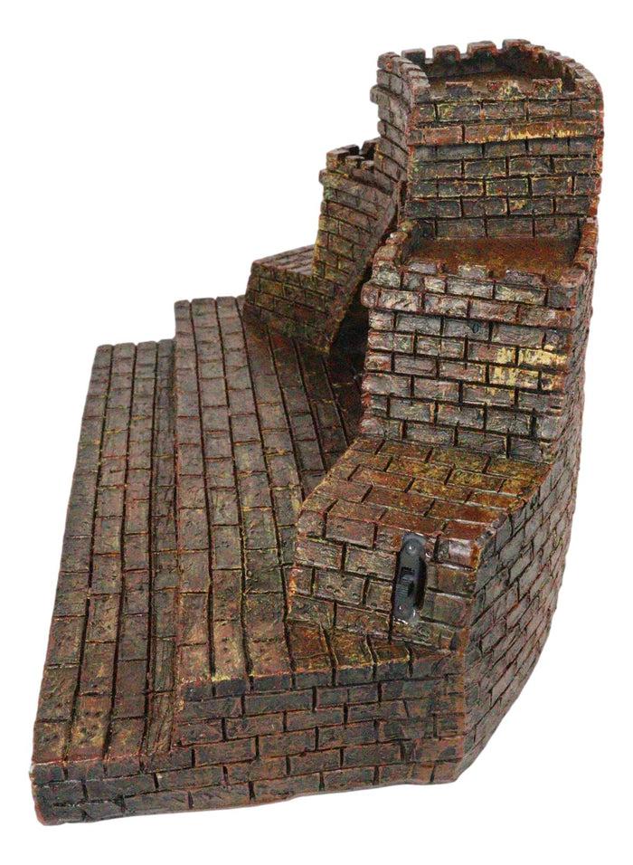 Ebros Gift Ebros Medieval Castle Archway Fortress LED Light Display Stand For Miniature