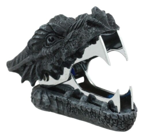 Ebros Gift Ebros Medieval Fantasy Decor Stationery Smaug Fire Dragon Head Staple Remover Figurine