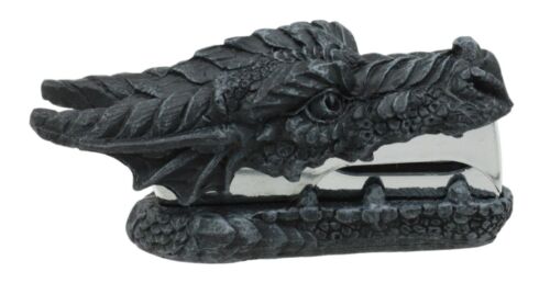 Ebros Gift Ebros Medieval Fantasy Decor Stationery Smaug Fire Dragon Head Staple Remover Figurine