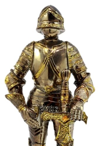 Ebros Gift Ebros Medieval Kingdom European Suit Of Armor Knight Of Chivalry Swordsman Figurine