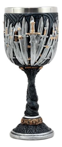 Ebros Gift Ebros Medieval Twisted Dragons Iron Throne Legend Of The Swords Wine Goblet