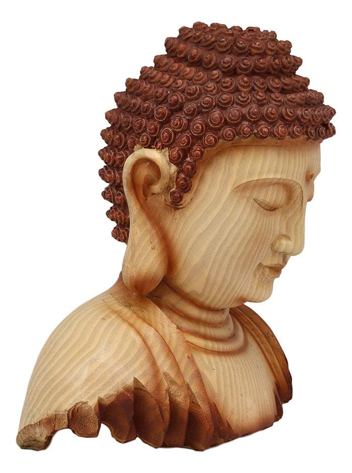 Ebros Gift Ebros Medium Feng Shui Shakyamuni Buddha Gautama Bust With Ushnisha Figurine