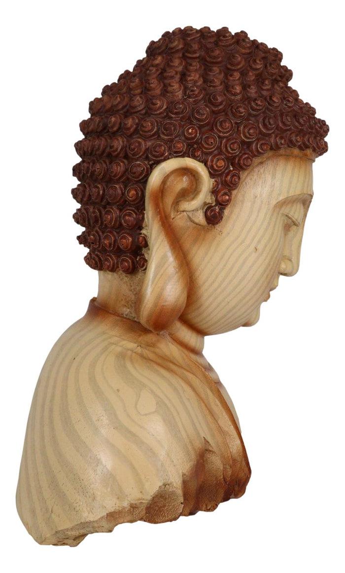 Ebros Gift Ebros Medium Feng Shui Shakyamuni Buddha Gautama Bust With Ushnisha Figurine