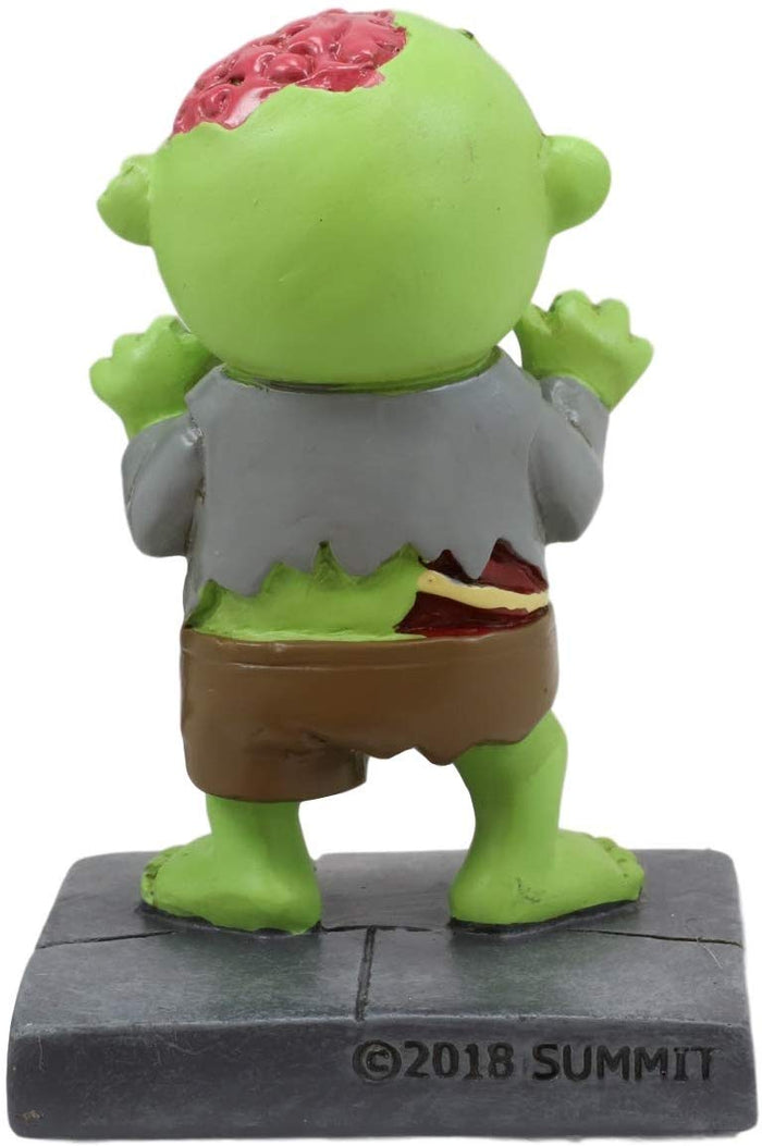 Ebros Gift Ebros Monster Mania Collection Skulls And Skeletons Collectible Statue (Zombie)