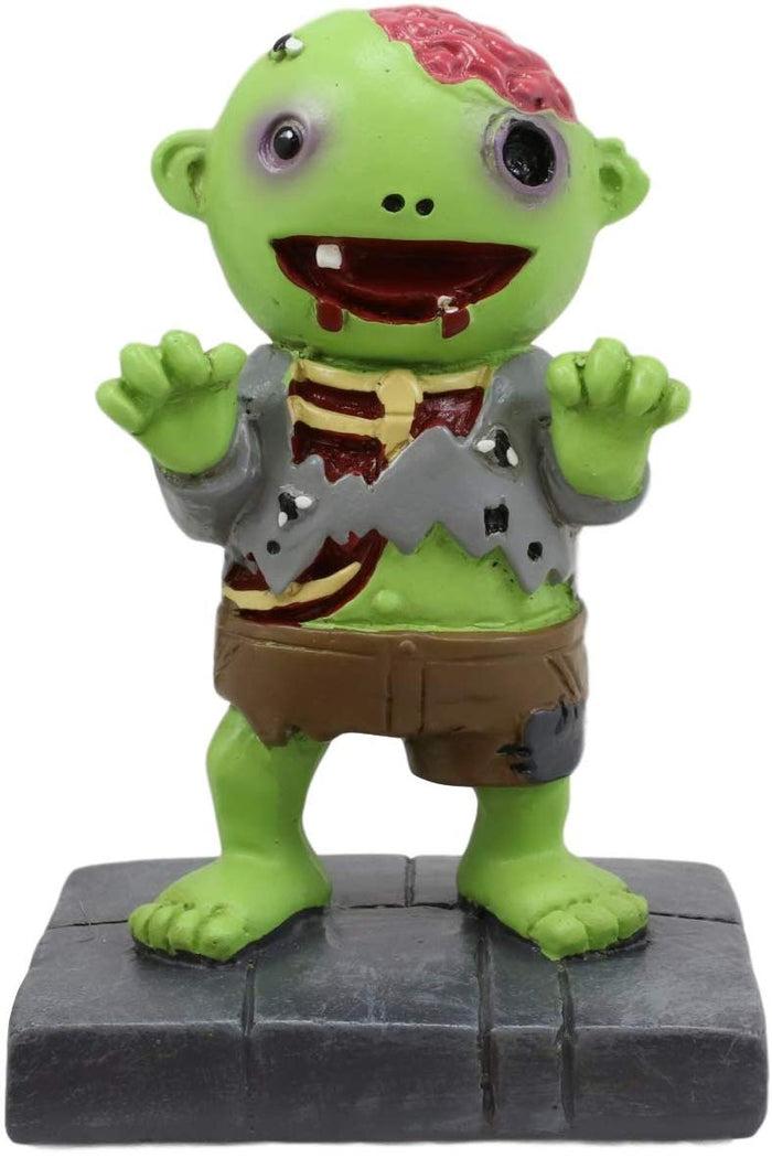 ebros gift Ebros Monster Mania Collection Skulls and Skeletons Collectible Statue (Zombie)