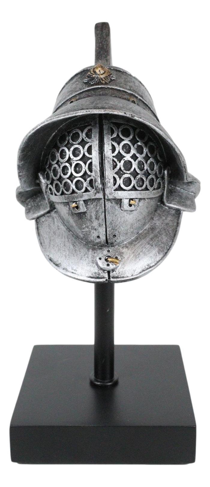 Ebros Gift Ebros Museum Mount Murmillo Gaul Gladiator Crixus Helmet Helm With Face Guard Figurine