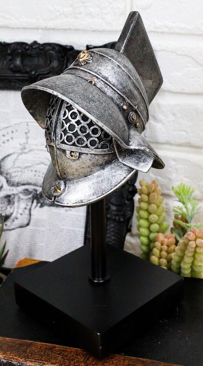 ebros gift Ebros Museum Mount Murmillo Gaul Gladiator Crixus Helmet Helm With Face Guard Figurine