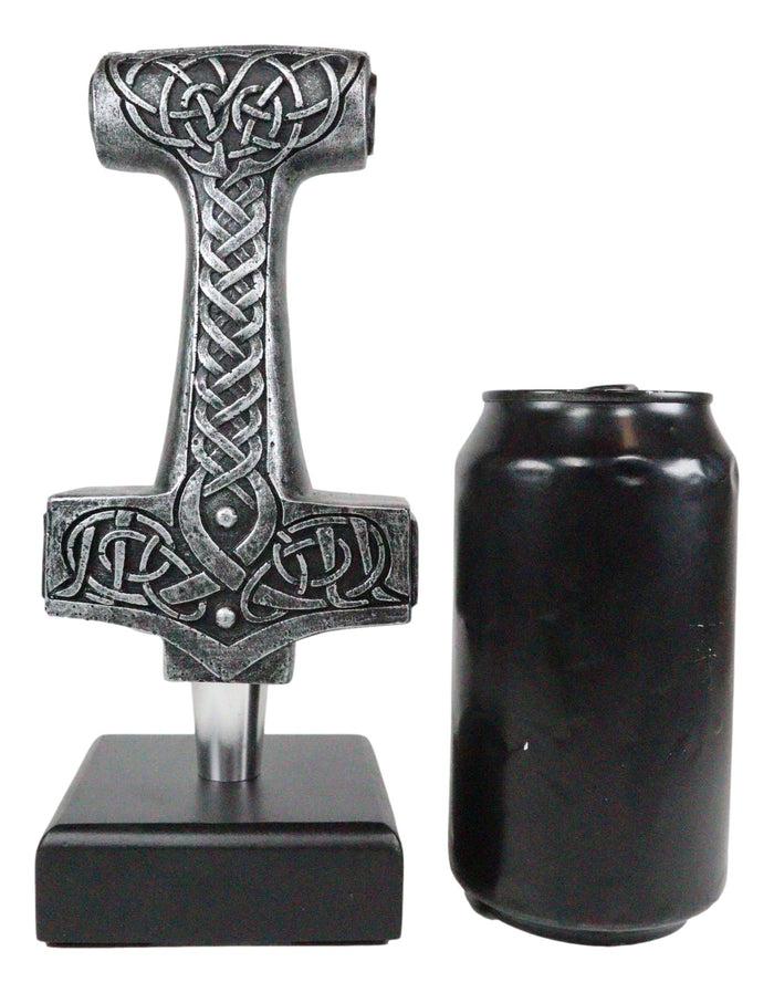 Ebros Gift Ebros Mythology God Thor Hammer Mjolnir Novelty Beer Tap Handle Figurine With Base
