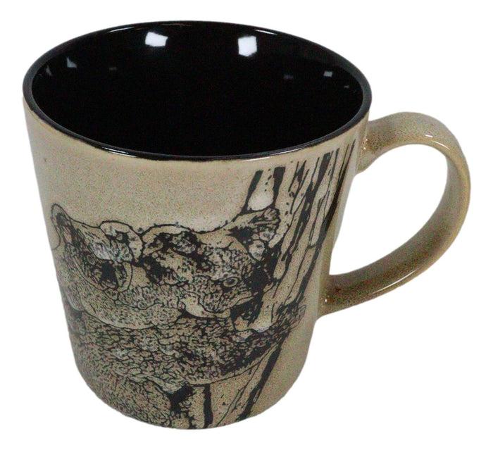 Ebros Gift Ebros Native Wild Koala Bear Mother With Joey Ceramic Coffee Cup Mugs 16oz 1 PC