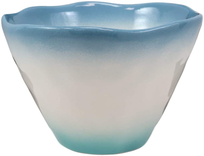 Ebros Gift Ebros Nautical Blue Mermaid Kisses Starfish Wishes Ceramic Small Soup Bowl 16oz