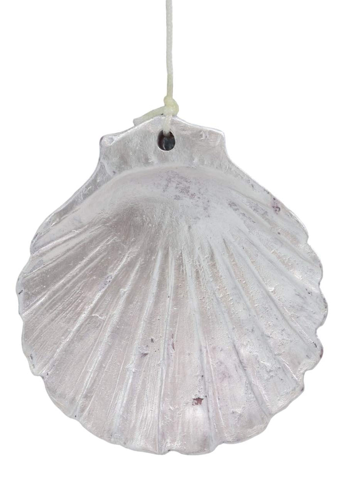 Ebros Gift Ebros Nautical Ocean Whimsical Mermaid Fairy With Pearl Oyster Clam Shell Wind Chime