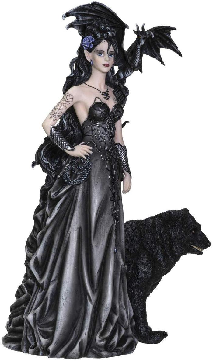 Ebros Gift Ebros Nene Thomas Mistress Of Lycani With Winged Dragon And Bear Figurine Statue