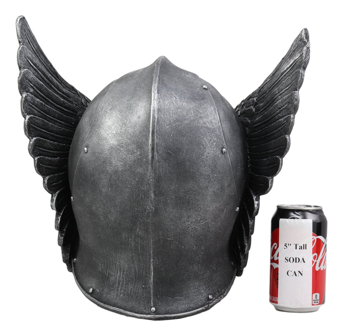 Ebros Gift Ebros Norse Viking Mythology Poetic Edda Goddess Valkyrie Angelic Helmet Decor Statue