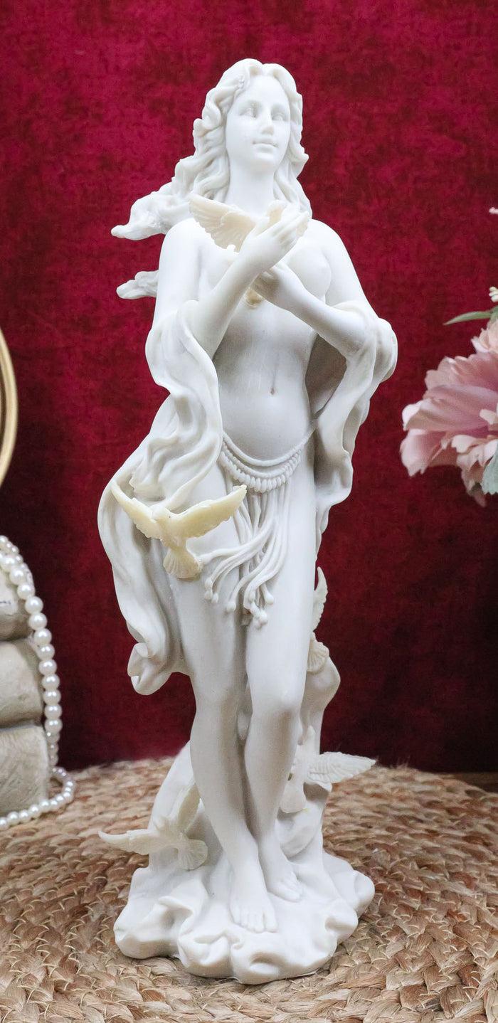 ebros gift Ebros Nude Aphrodite With Doves Figurine Greek Goddess Of Beauty And Sex Venus 11.5"H