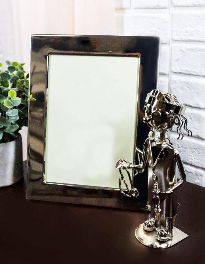 Ebros Gift Ebros Nurse Practitioner Metal Sculpture 5"X7" Picture Frame Vertical Horizontal