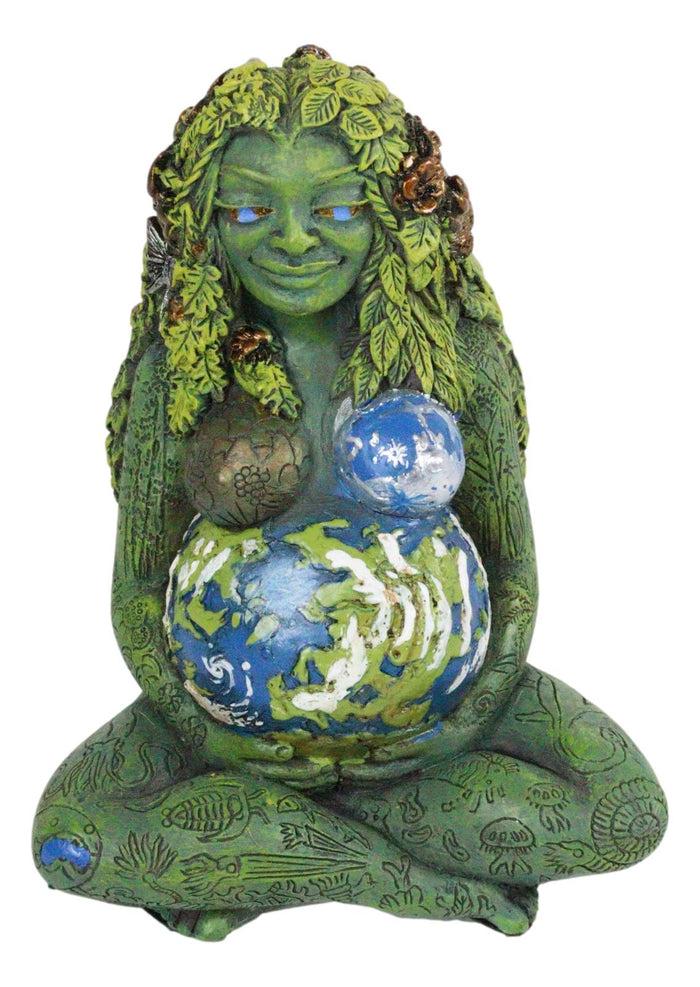 Ebros Gift Ebros Oberon Zell Millennial Gaia Mother Goddess Te Fiti Miniature Figurine 4"H