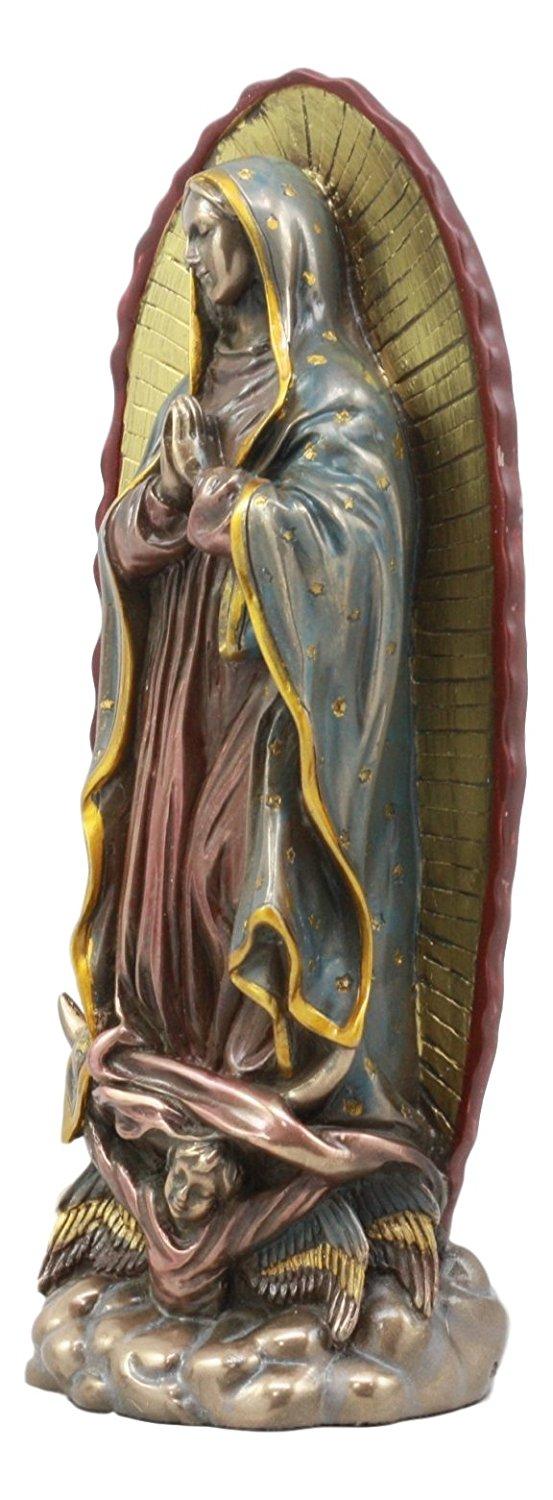 Ebros Gift Ebros Our Blessed Virgin Lady Of Guadalupe Statue 7.75"H Holy Mother Catholic Divinity Figurine