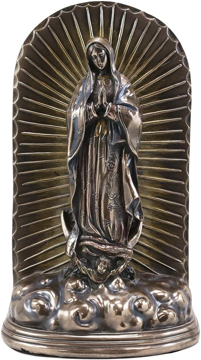 Ebros Gift Ebros Our Lady Of Guadalupe Blessed Virgin Mary Cremation Urn Figurine 12"H