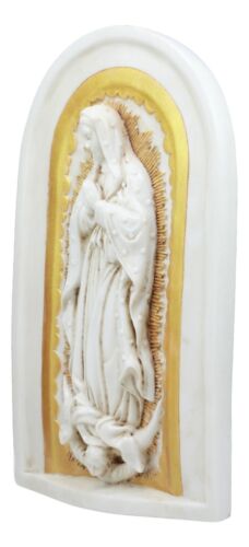 Ebros Gift Ebros Our Lady Of Guadalupe Wall Plaque Resin Virgin Mary Patron Saint Of Mexico Decor