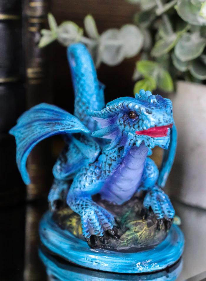 Ebros Gift Ebros Pearl Water Baby Wyrmling Dragon Figurine 3.5"H Anne Stokes Fantasy