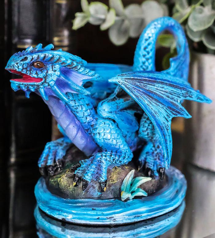 ebros gift Ebros Pearl Water Baby Wyrmling Dragon Figurine 3.5"H Anne Stokes Fantasy