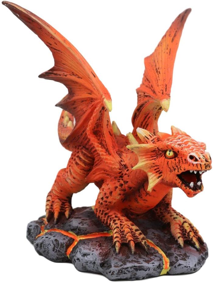 Ebros Gift Ebros Phoenix Fire Element Dragon Baby Wyrmling And Mother Statue Anne Stokes