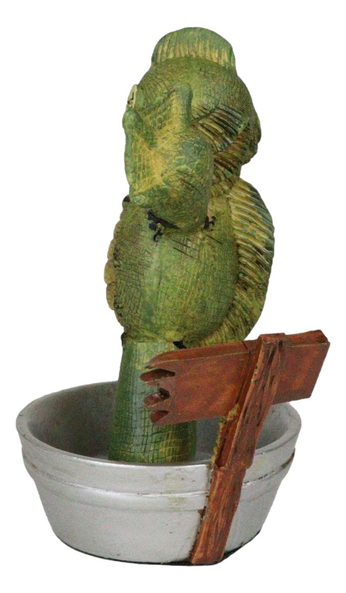 Ebros Gift Ebros Pinheadz Monster With Voodoo Stitches Figurine 4.25"H (Gill Man Creature)