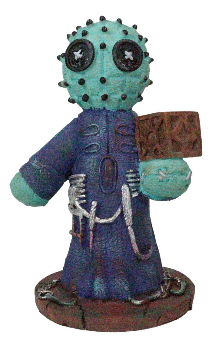Ebros Gift Ebros Pinheadz Monster With Voodoo Stitches Figurine 4.25"H (Pinhead Hellbound)