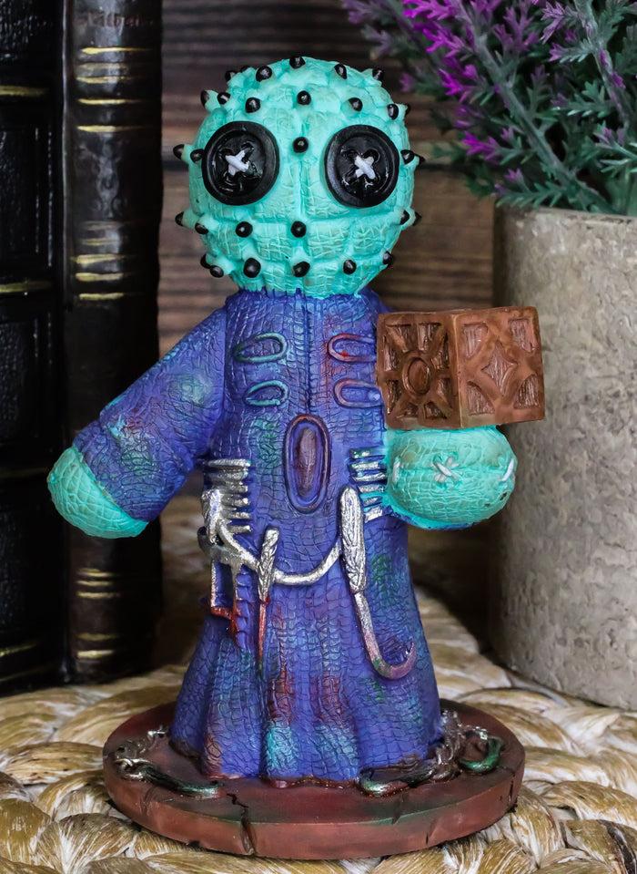ebros gift Ebros Pinheadz Monster with Voodoo Stitches Figurine 4.25"H (Pinhead Hellbound)