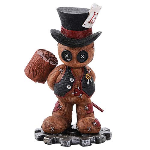 ebros gift Ebros Pinheadz Monster with Voodoo Stitches Figurine 4.25"H (Mallet Max)