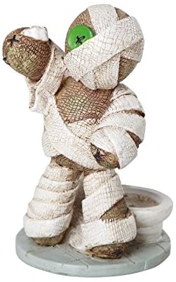 Ebros Gift Ebros Pinheadz Monster With Voodoo Stitches Figurine 4.25"H (Mummy & Toilet)