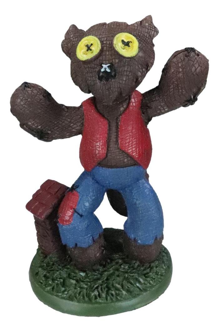 Ebros Gift Ebros Pinheadz Monster With Voodoo Stitches Figurine 4.25"H (Big Bad Wolf)
