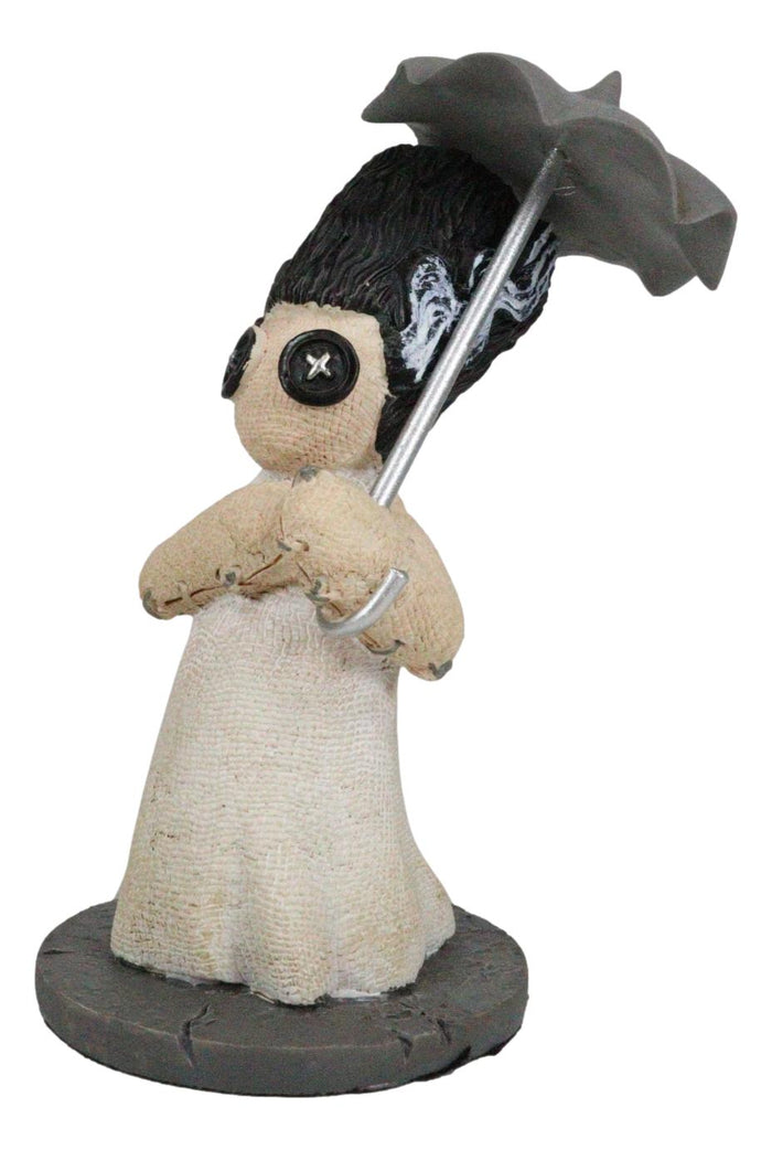 Ebros Gift Ebros Pinheadz Monster With Voodoo Stitches Figurine 4.25"H (Mrs Frankenstein)