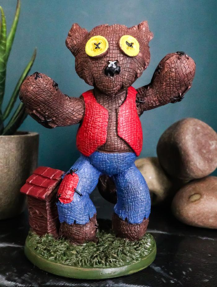 ebros gift Ebros Pinheadz Monster with Voodoo Stitches Figurine 4.25"H (Big Bad Wolf)