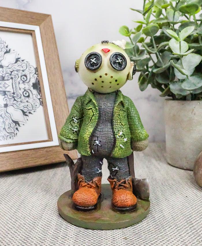 ebros gift Ebros Pinheadz Monster with Voodoo Stitches Figurine 4.25"H (Jason Voorhees)