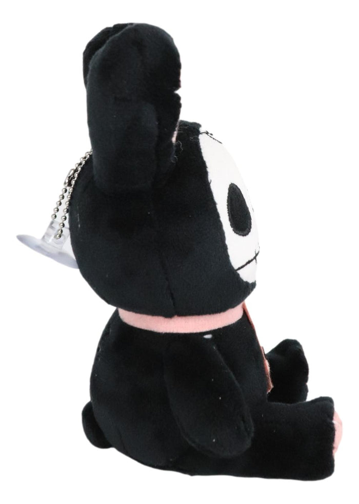 Ebros Gift Ebros Pink Polkadot Bunny Rabbit Furry Bones Skeleton Plush Toy Animal Doll