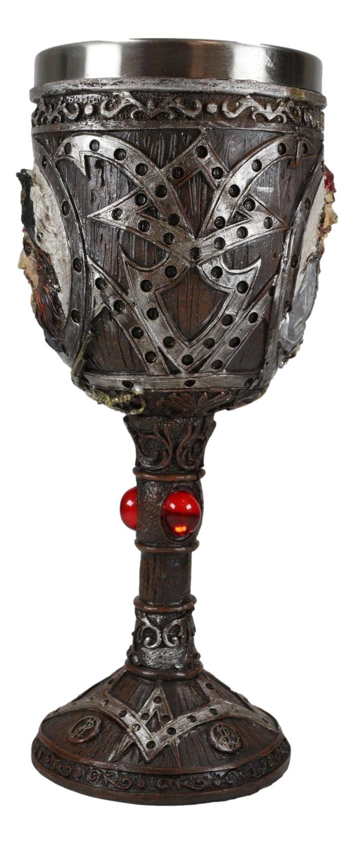 Ebros Gift Ebros Pirate Captain Sparrow And Hook Blunderbuss Cutlass Wine Goblet Chalice