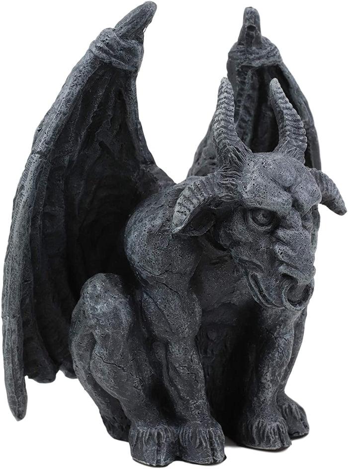 Ebros Gift Ebros Ram Horned Sabbatic Goat Demon Gargoyle In Stoic Pose Statue 6" Tall