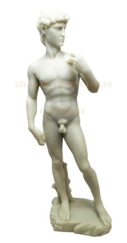 ebros gift Ebros Renaissance Michelangelo Sculpture of Nude David Figurine Battle With Goliath
