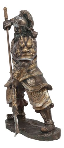 Ebros Gift Ebros Romance Of Three Kingdoms General Hero Zhang Fei Wielding Serpent Spear Statue