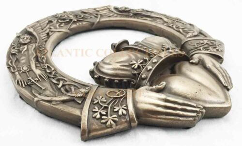 Ebros Gift Ebros Royal Celtic Claddagh Ring Wall Plaque Figurine Love Friendship Loyalty