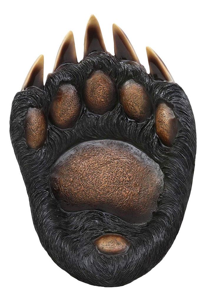 Ebros Gift Ebros Rustic Large Long Claws Bear Paw Fruit Platter Serving Bowl Plate 11.5"W Bears