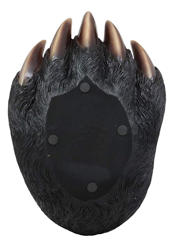 Ebros Gift Ebros Rustic Large Long Claws Bear Paw Fruit Platter Serving Bowl Plate 11.5"W Bears