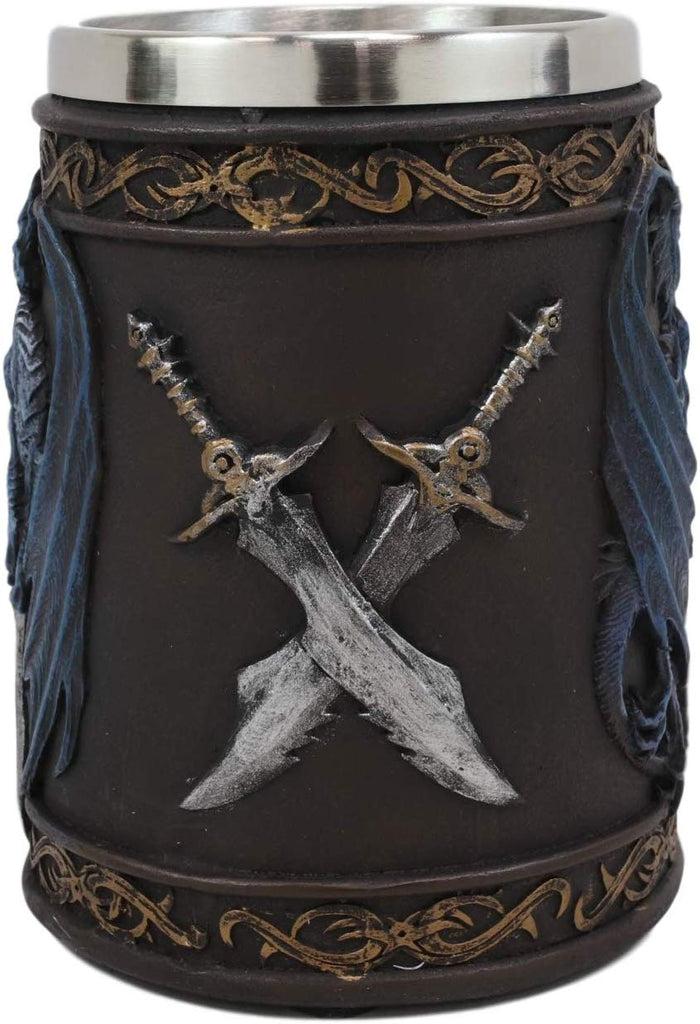 Ebros Gift Ebros Ruth Thompson Dragon's Lair Storm Blade Drake 14oz Coffee Mug Tankard
