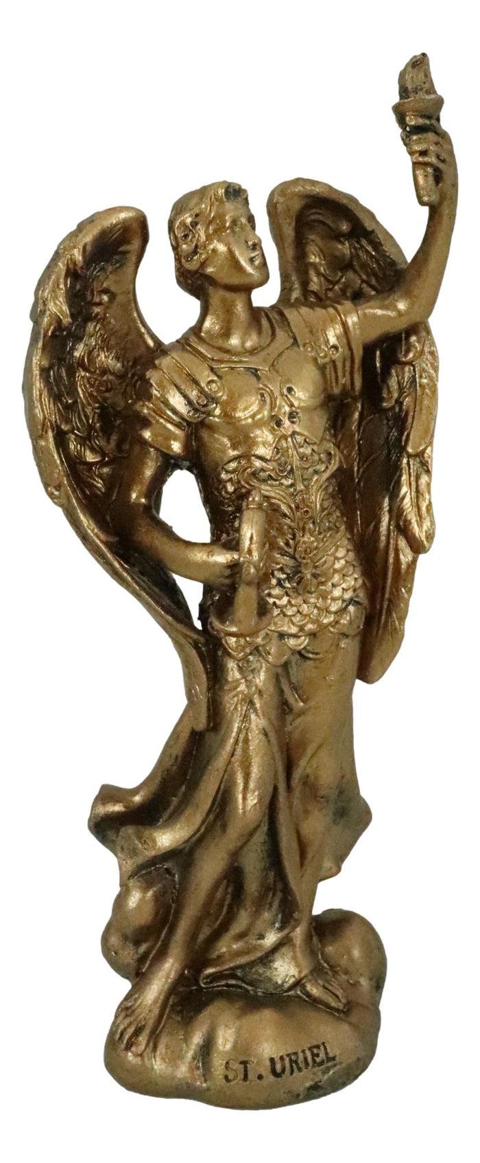 Ebros Gift Ebros Saint Uriel Archangel Patron Of Confirmation Ecology Wisdom Repentance 5"H